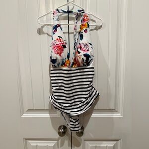 Cupshe Halter Neck One-Piece Swimsuit-2X-NWT